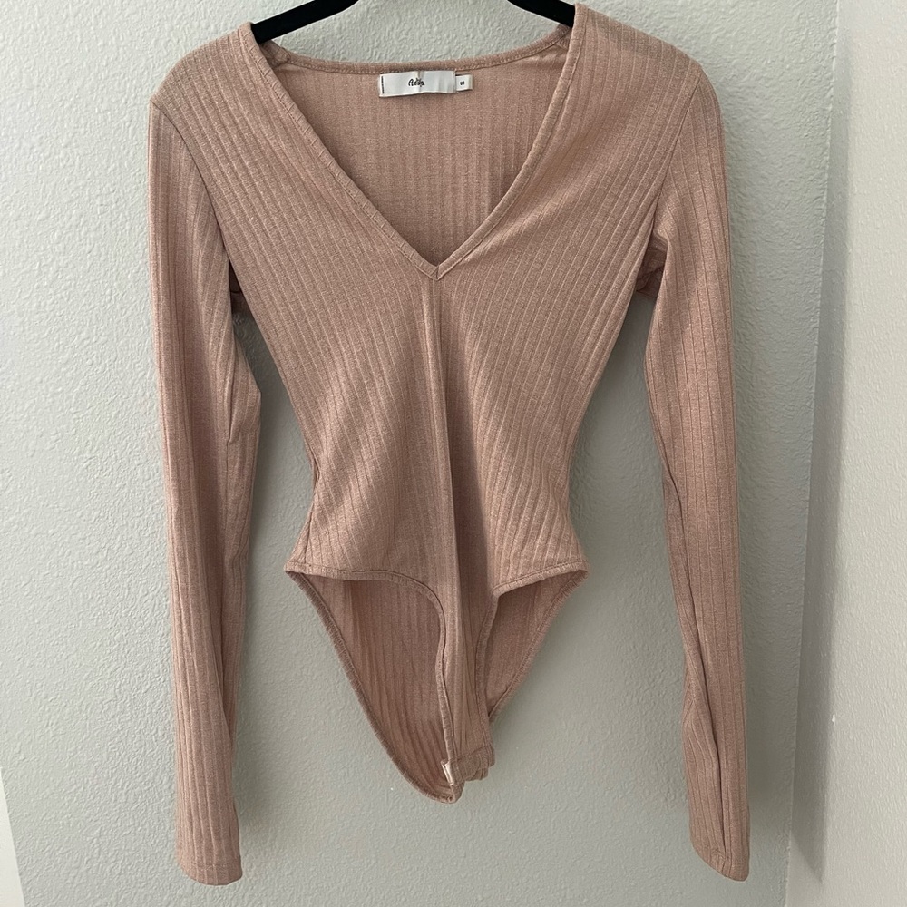 Adika Glitterz Ribbed Bodysuit / size small